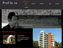 Tablet Screenshot of profilelimited.com